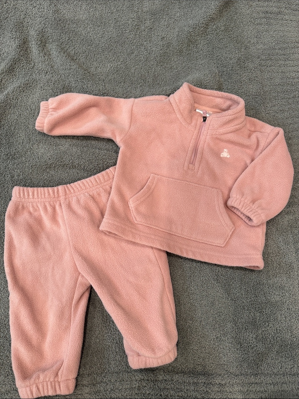 Baby Gap fleece top and bottom